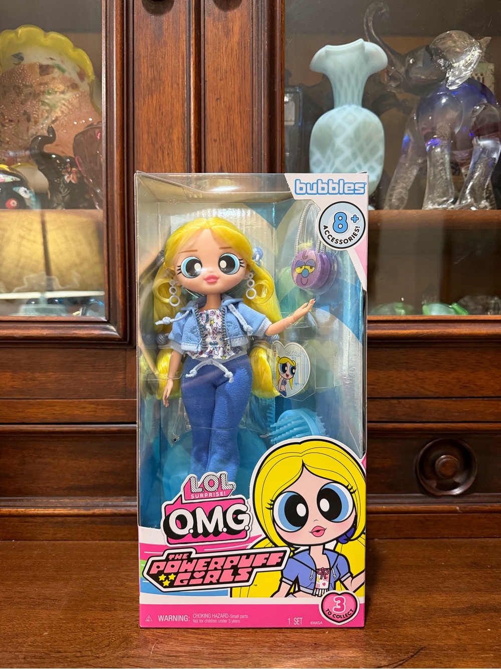 L.O.L. Surprise! Bubbles Doll in Blonde and Blue Outfit